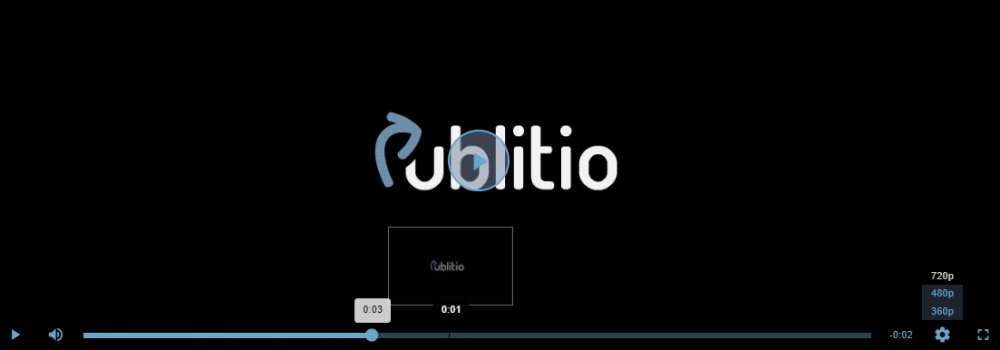 Embedding & Publishing videos with Publitio Player