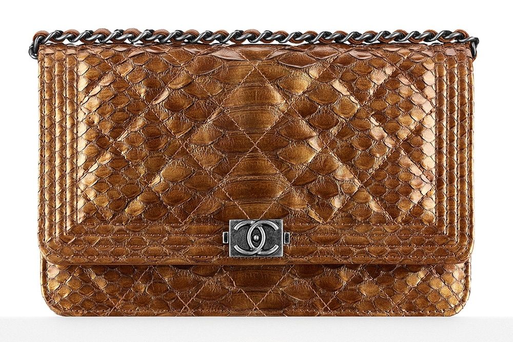 Chanel-Metallic-Python-Boy-Wallet-on-Chain-4100
