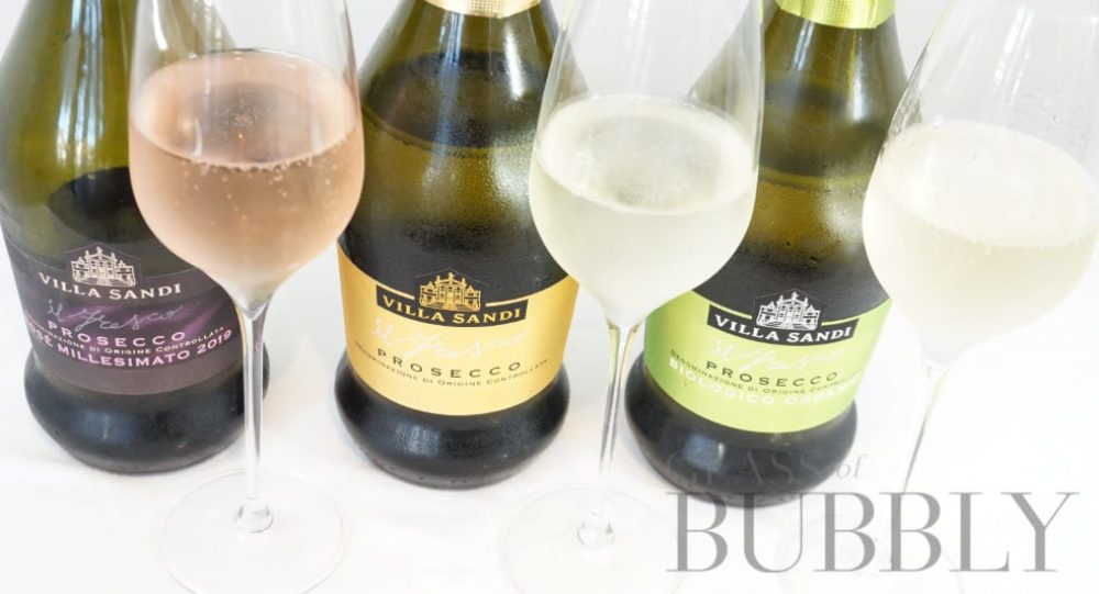 il Fresco Prosecco Villa Sandi Rosé Brut and Bio