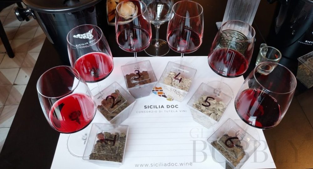 Still Red Wine from Sicily Masterclass with Soil Types