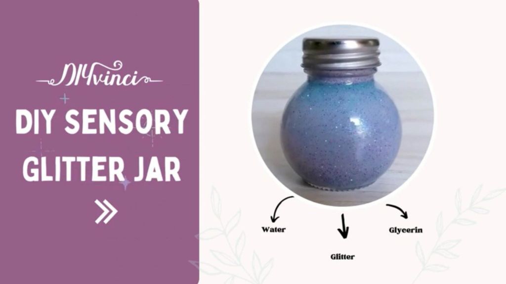 Sensory Glitter Jar