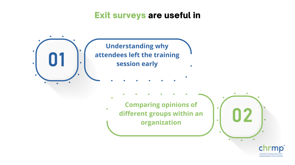 uses of exit surveys