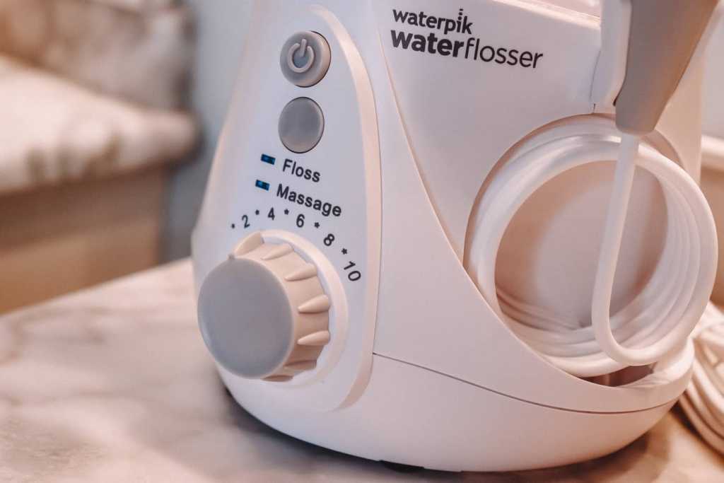 El mejor irrigador dental - Comparativa 2020 41 Enseñando modos de presión del Waterpik EC 660