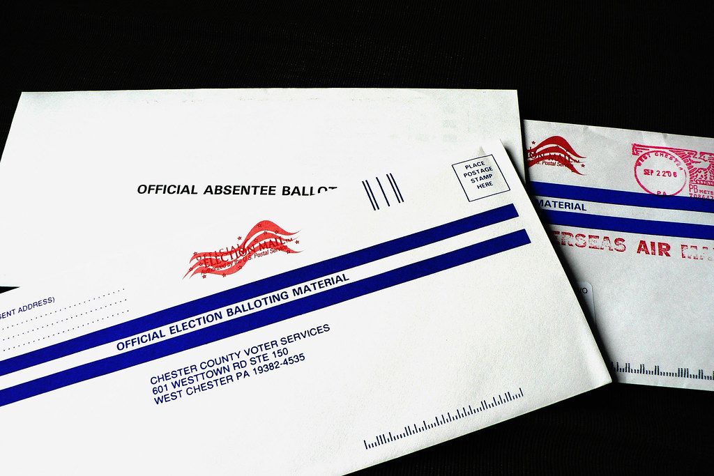 Pennsylvania voters have the option of using mail-in ballots. Photo via Flickr. 