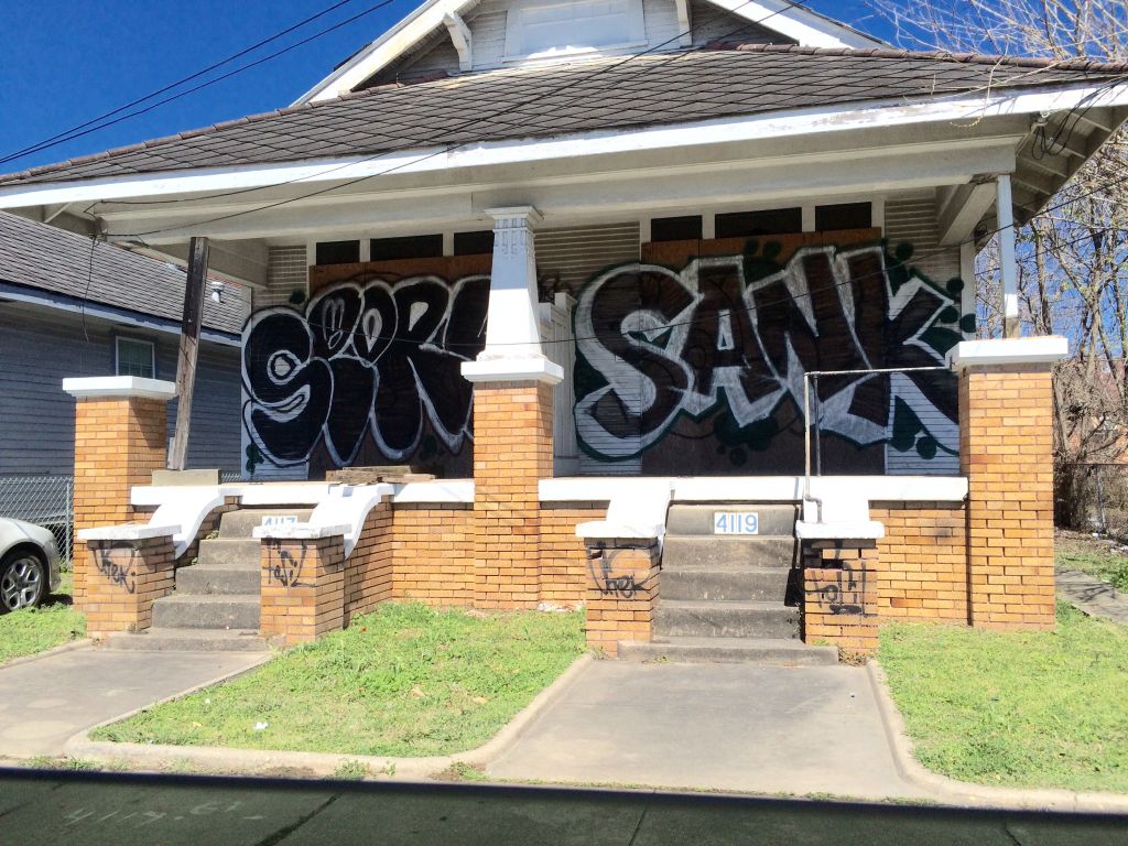 House in NOLA that was affected by Katrina. (Mackenzie Harris / Editor in Chief)