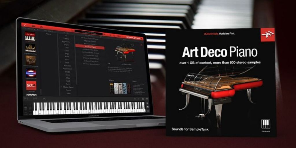 Get IK Multimedia Art Deco Piano for Free