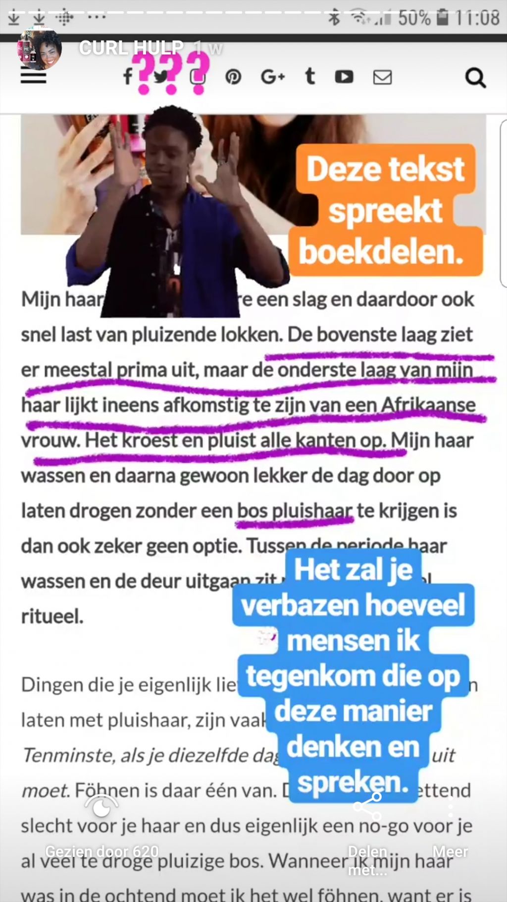 "kroeshaar is moeilijk haar"- Veelvoorkomende mythes over afro haar 11 verzorging van kroeshaar