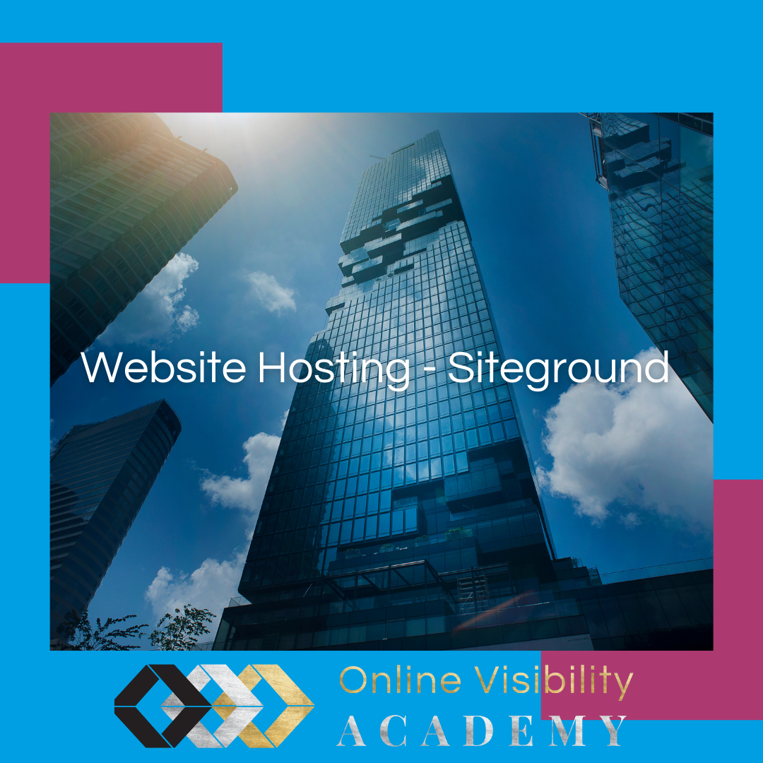 website hosting siteground