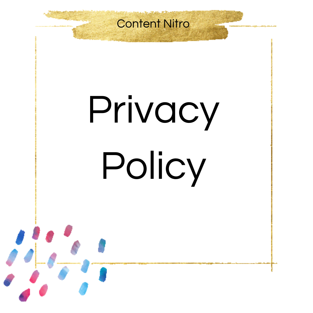 Privacy Policy via @saraharrow