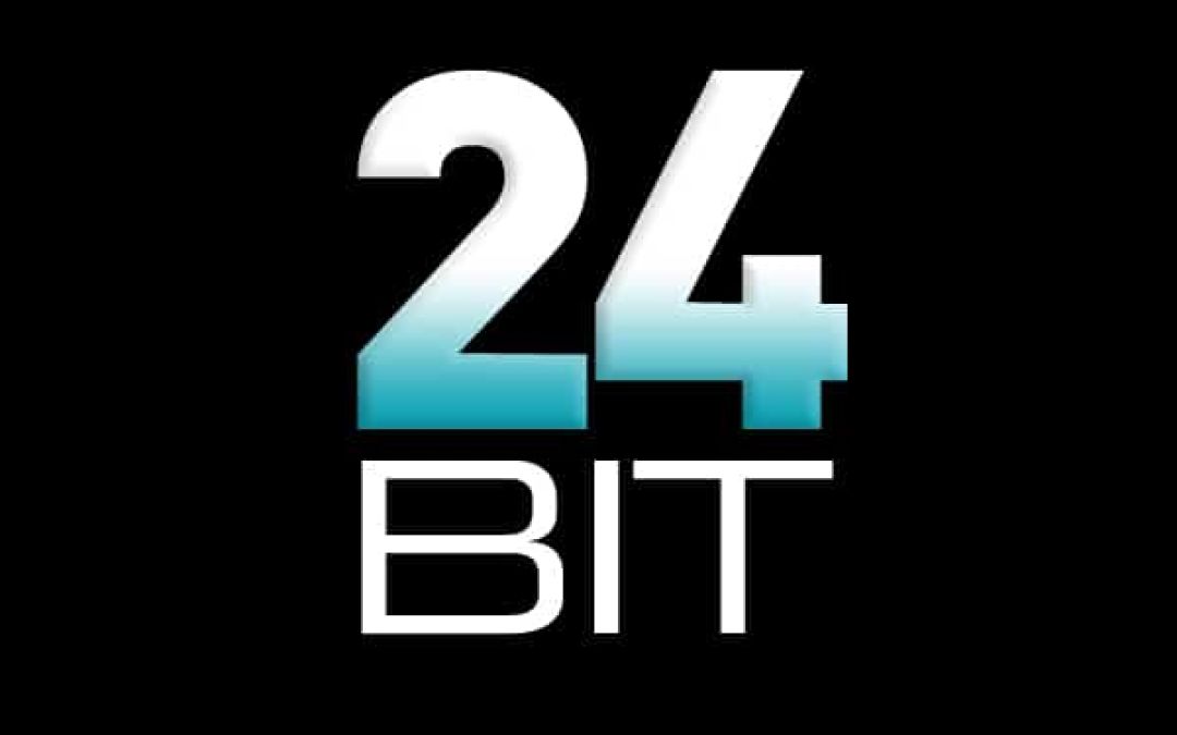 Use 24 bit or above for editing