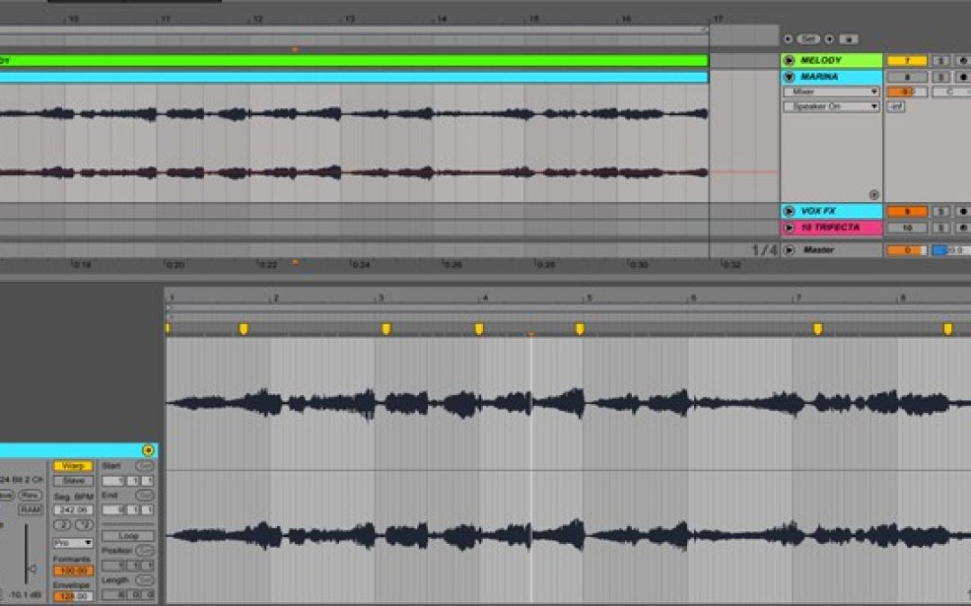 Creating and Exporting Separate Audio Clips from same track