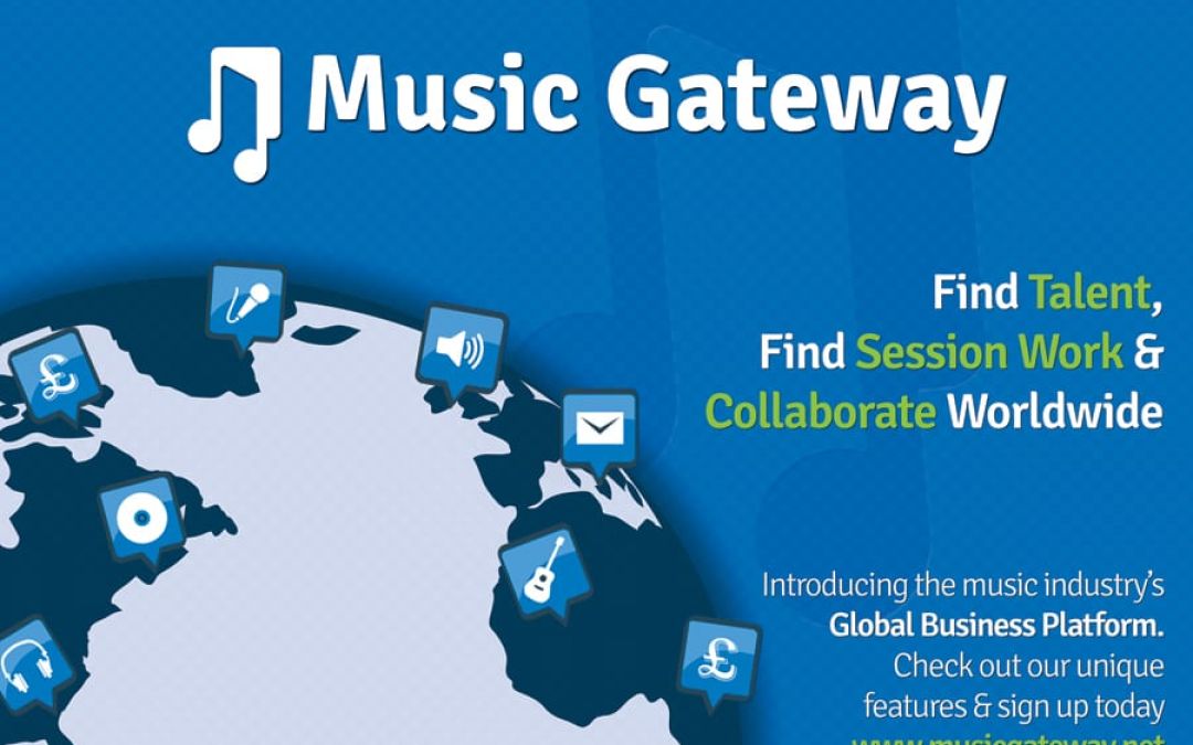 Find paid opportunities and collaborations with Music Gateway