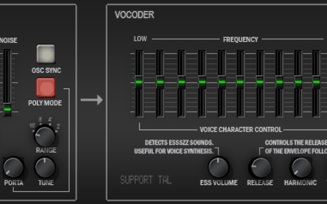A free vocoder and a couple of tutorials