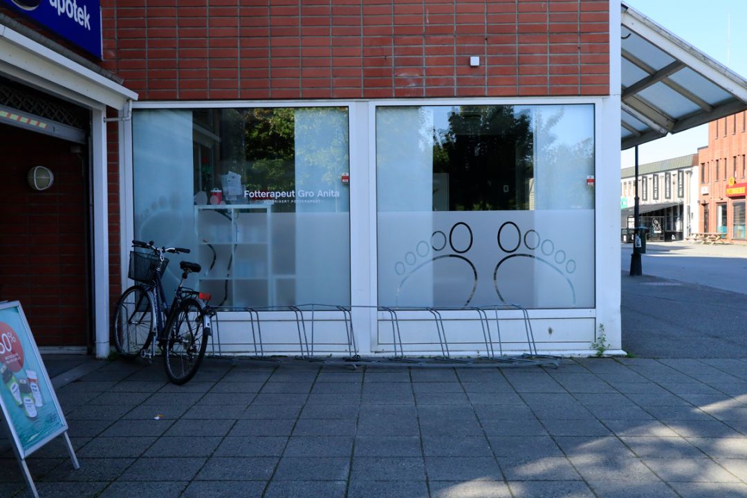 Gro Anita vindusfolie levert av Reklamebanken