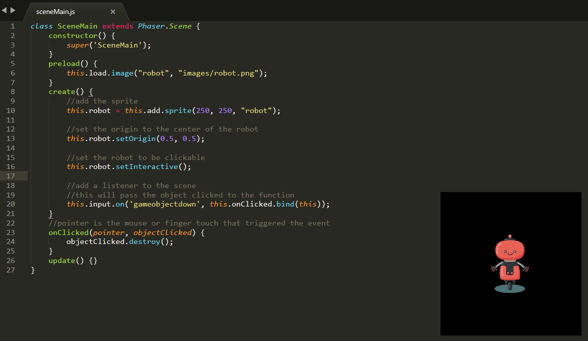 Destroy Object How Do I Remove an object on click? - Phaser Games