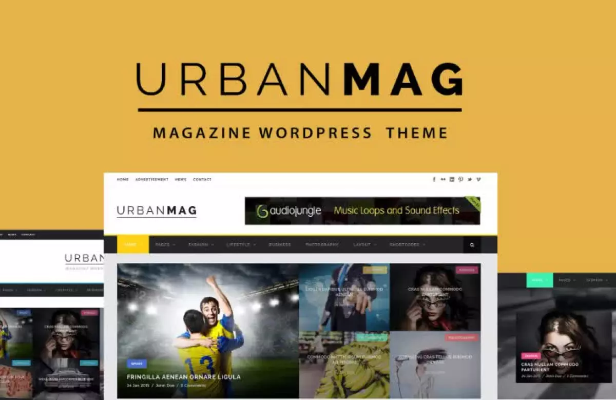 Urban Mag - News & Magazine WordPress Theme