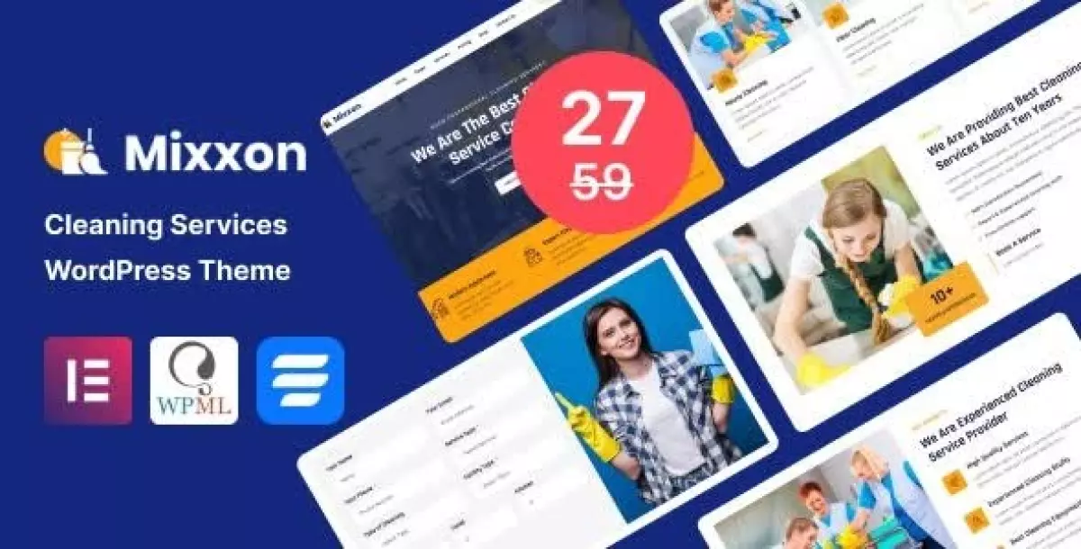 [WISH] Mixxon - Cleaning Services WordPress