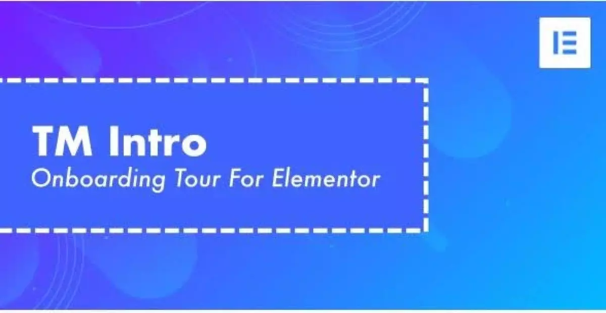 TM Intro - User Onboarding Tour Addon For Elementor