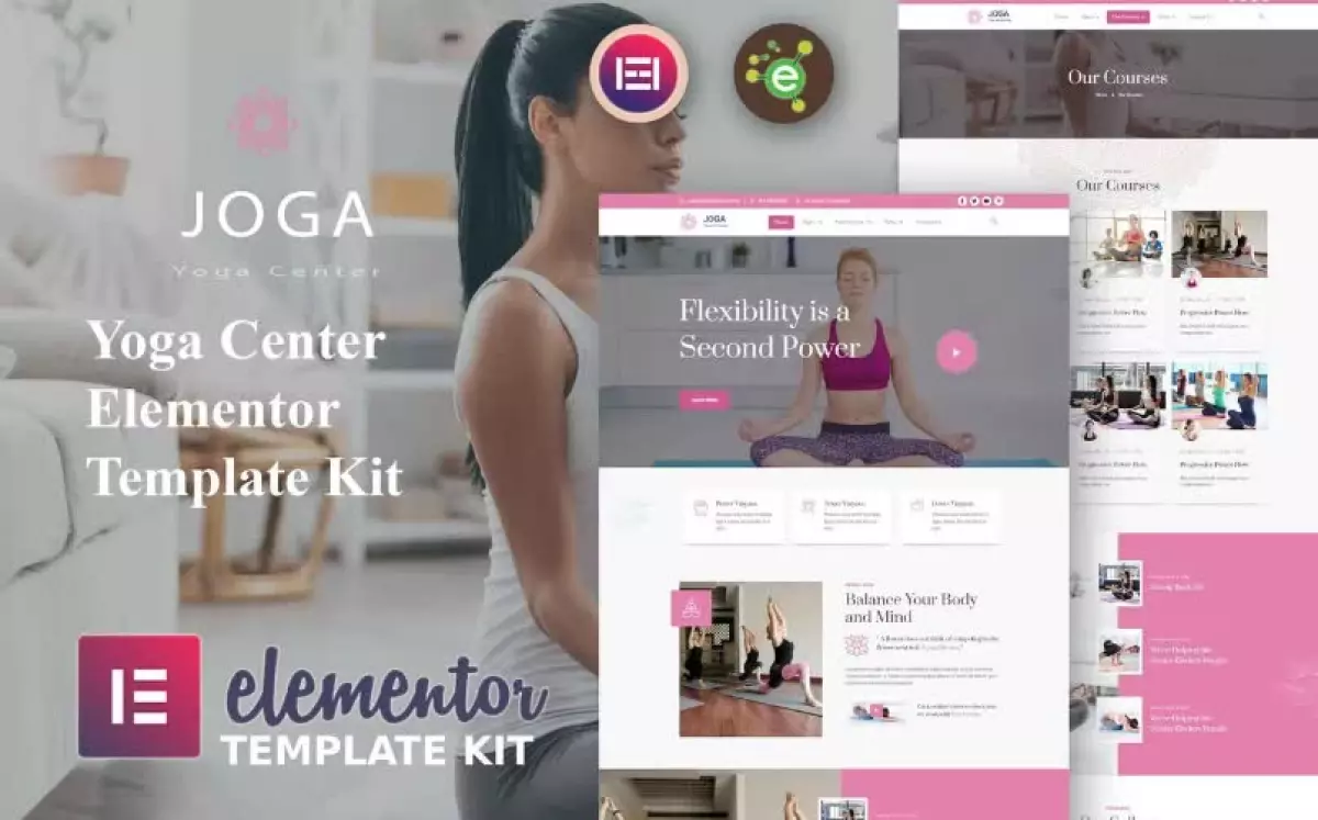 Joga - Meditation & Yoga Elementor Template