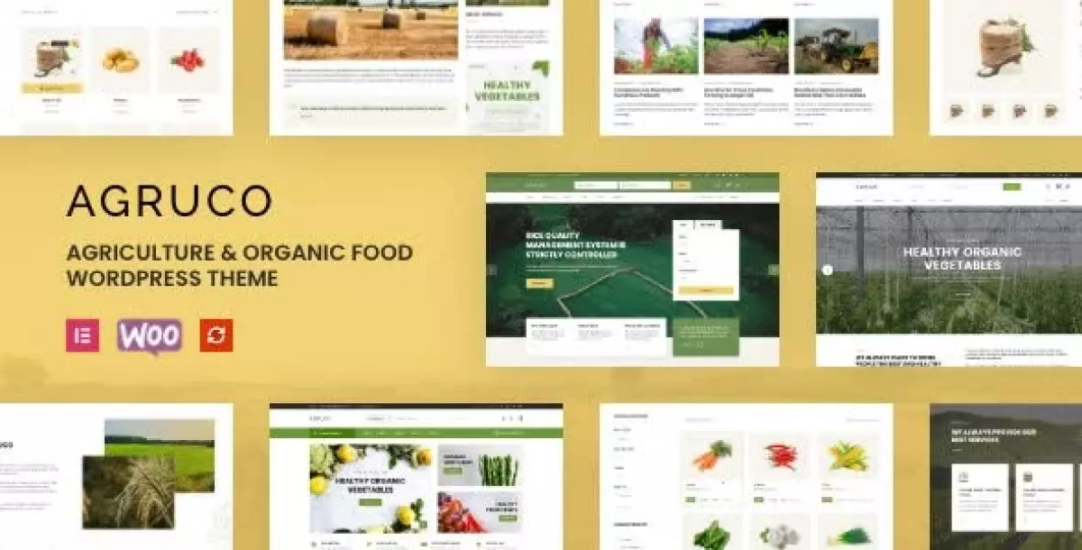 [WISH] Agruco - Agriculture &amp; Organic Food WordPress