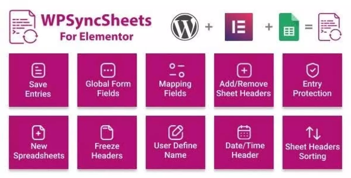 [WISH] Elementor Pro Form Google Spreadsheet