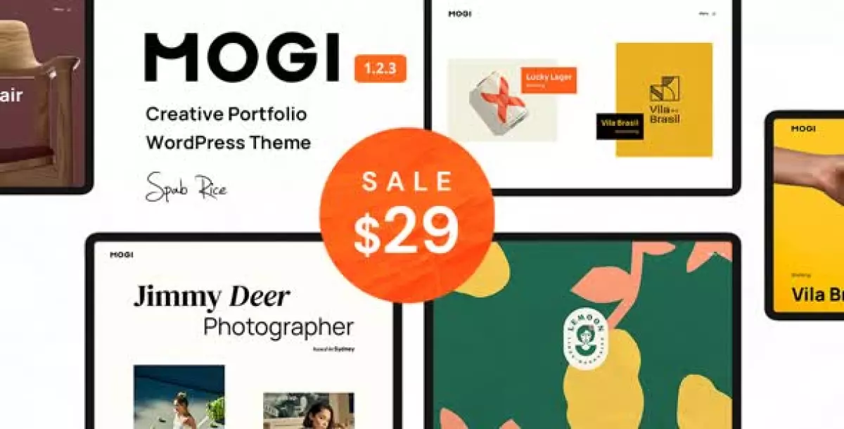 [WISH] Mogi - A Creative Portfolio / Agency WordPress