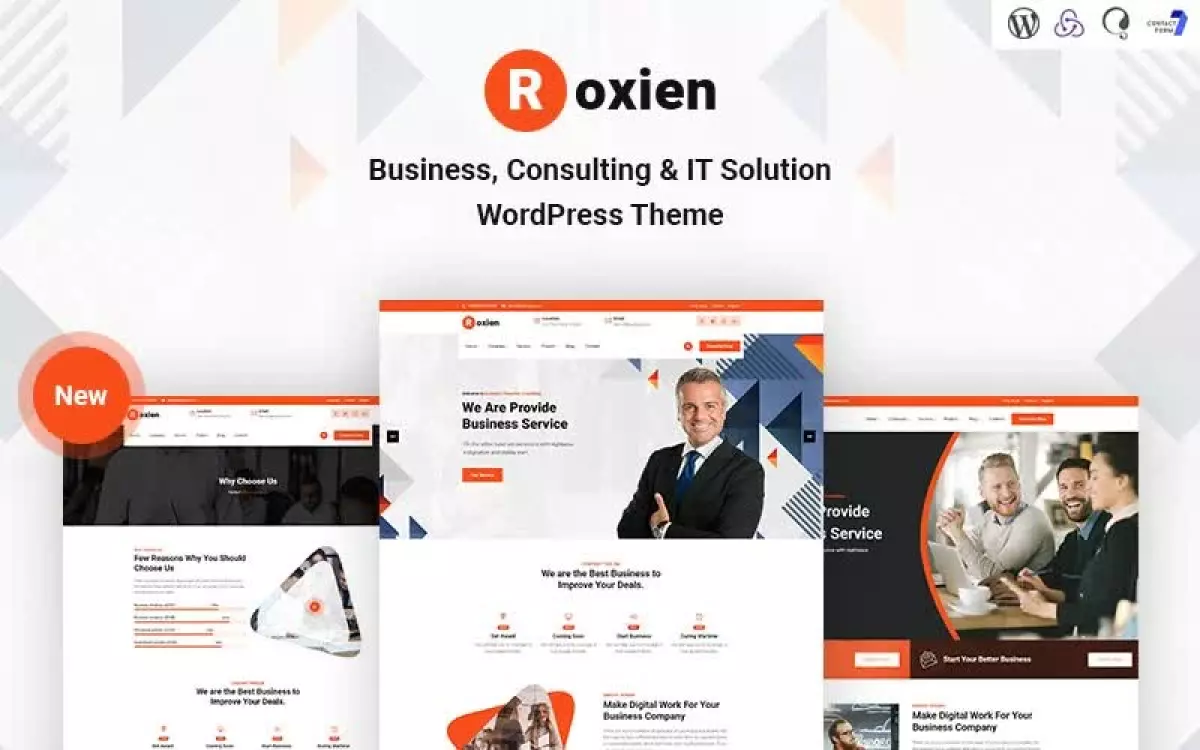 Roxien - Business, Consulting and IT Solution WordPress Theme