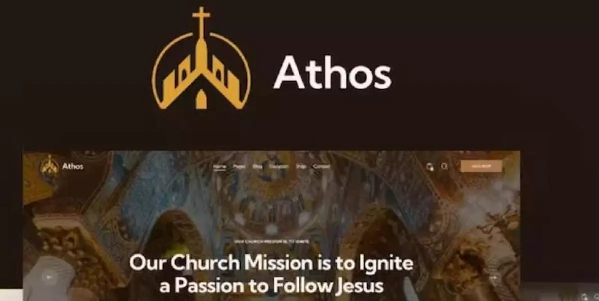 Athos - Church WordPress Theme