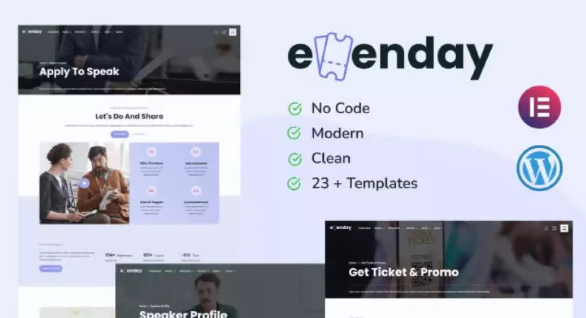 Evenday - Event Management & Expo Orgaziner Elementor Template