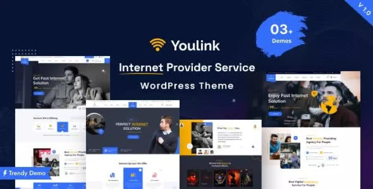 [WISH] Youlink - Broadband &amp; Internet Services WordPress