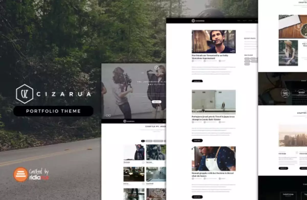 Cizarua WordPress Theme