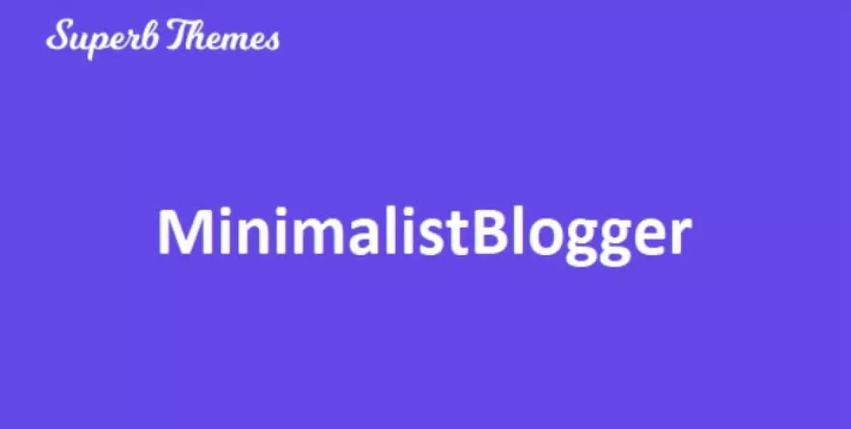 MinimalistBlogger