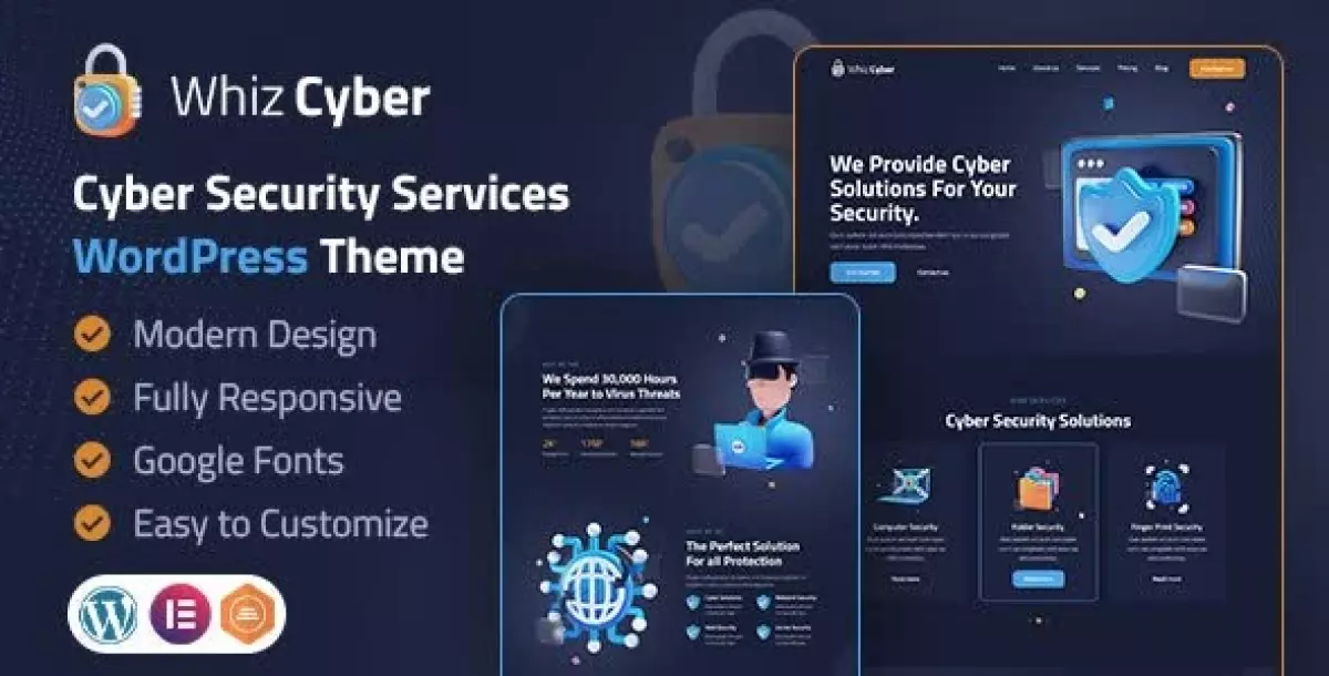 [WISH] WhizCyber | Cyber Security WordPress