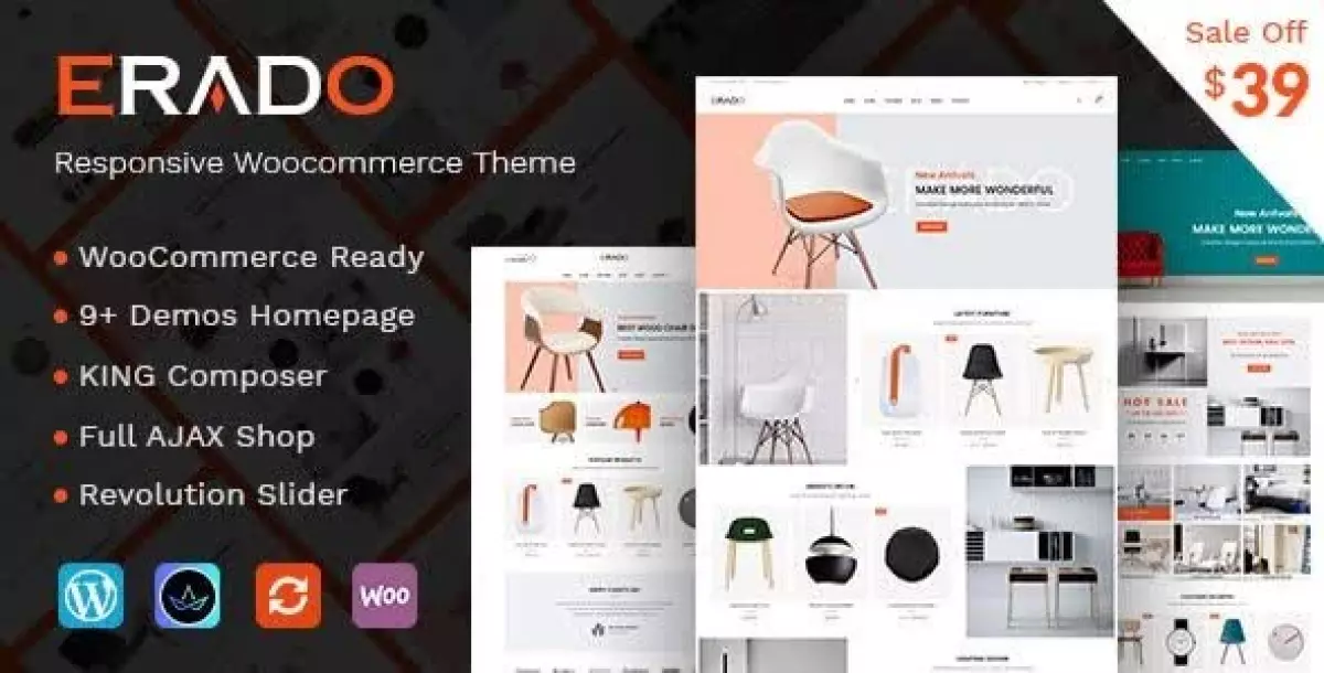 Erado - eCommerce WordPress Theme