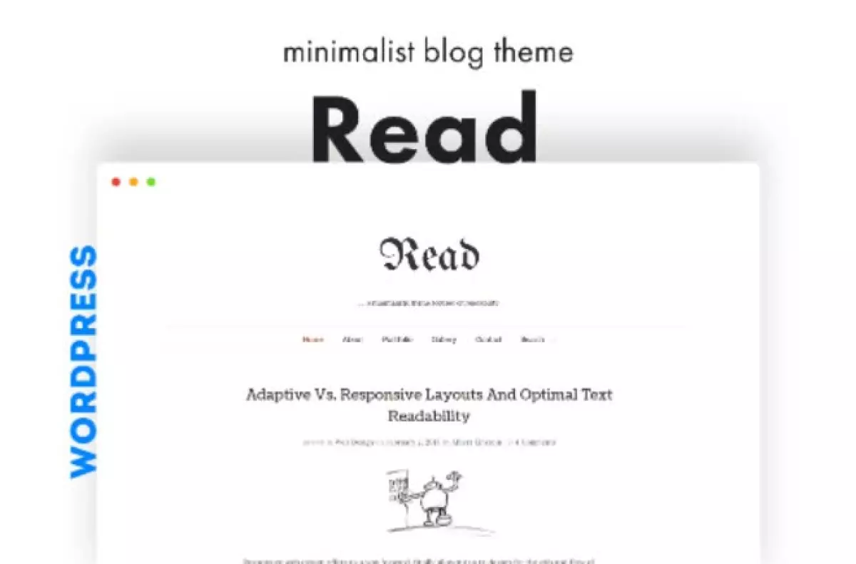 Read WP - Minimalist WordPress Blog Theme