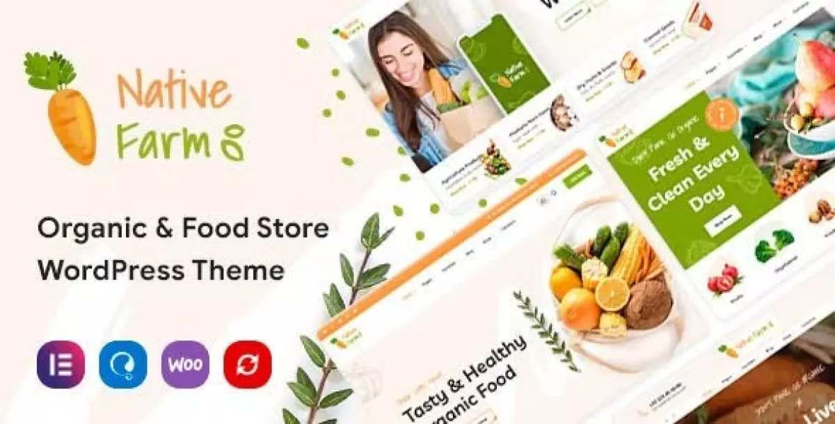 [WISH] NativeFarm - Organic &amp; Healthy Food WordPress