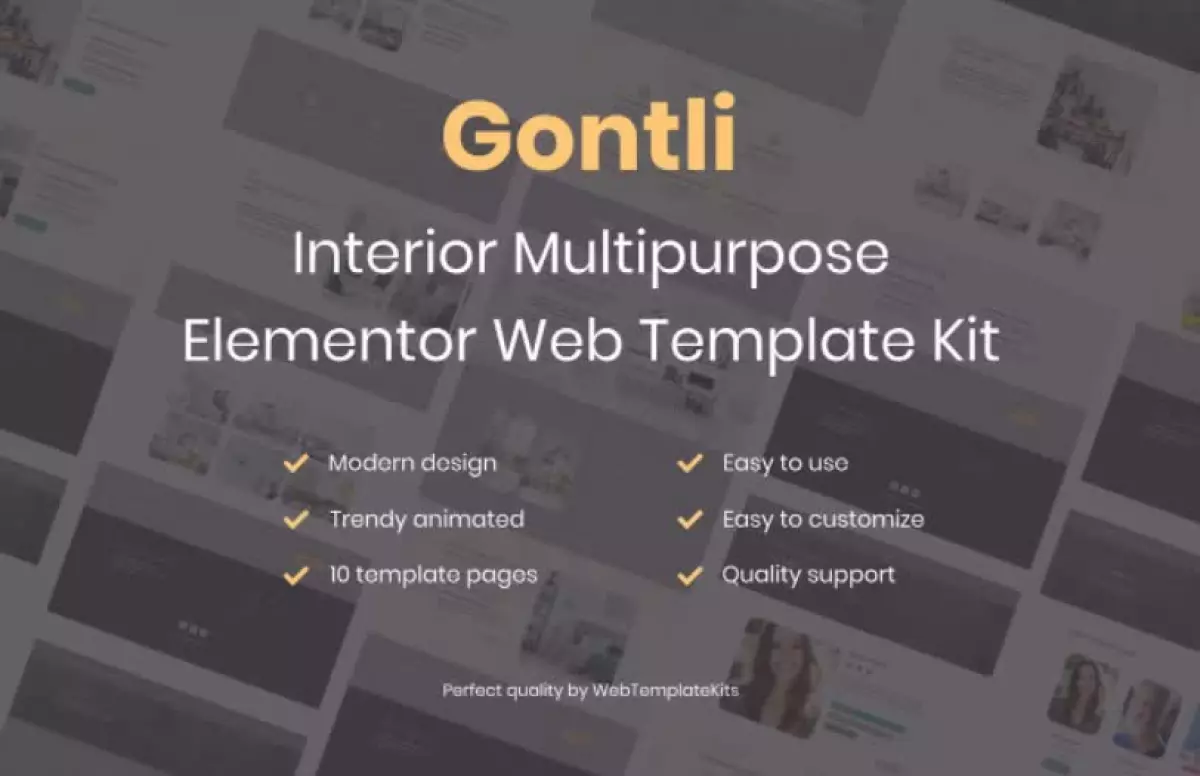 Gontli - Interior Multipurpose Template