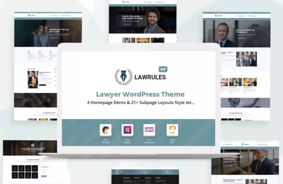 Lawrules | Lawyer WordPress Theme