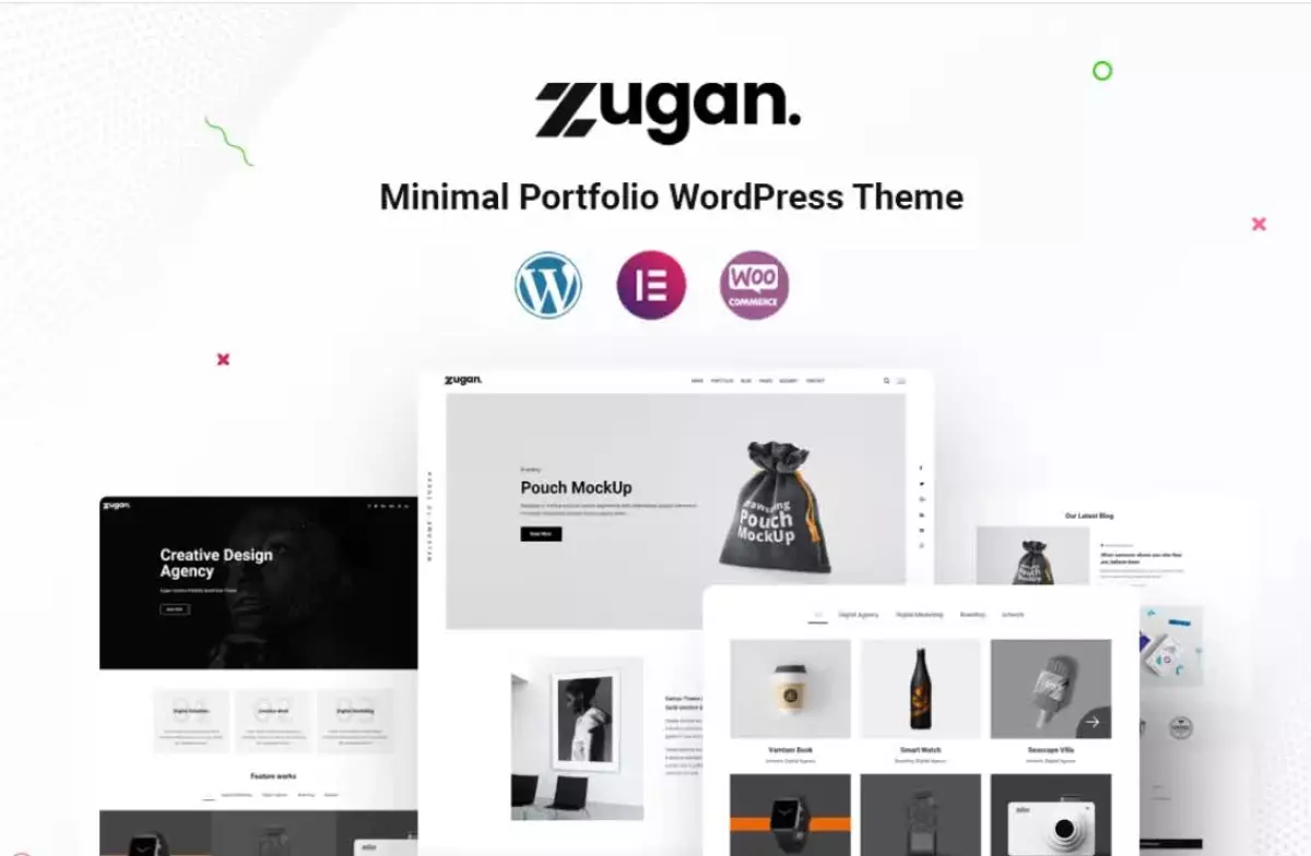 Zugan - Minimal Portfolio WordPress Theme