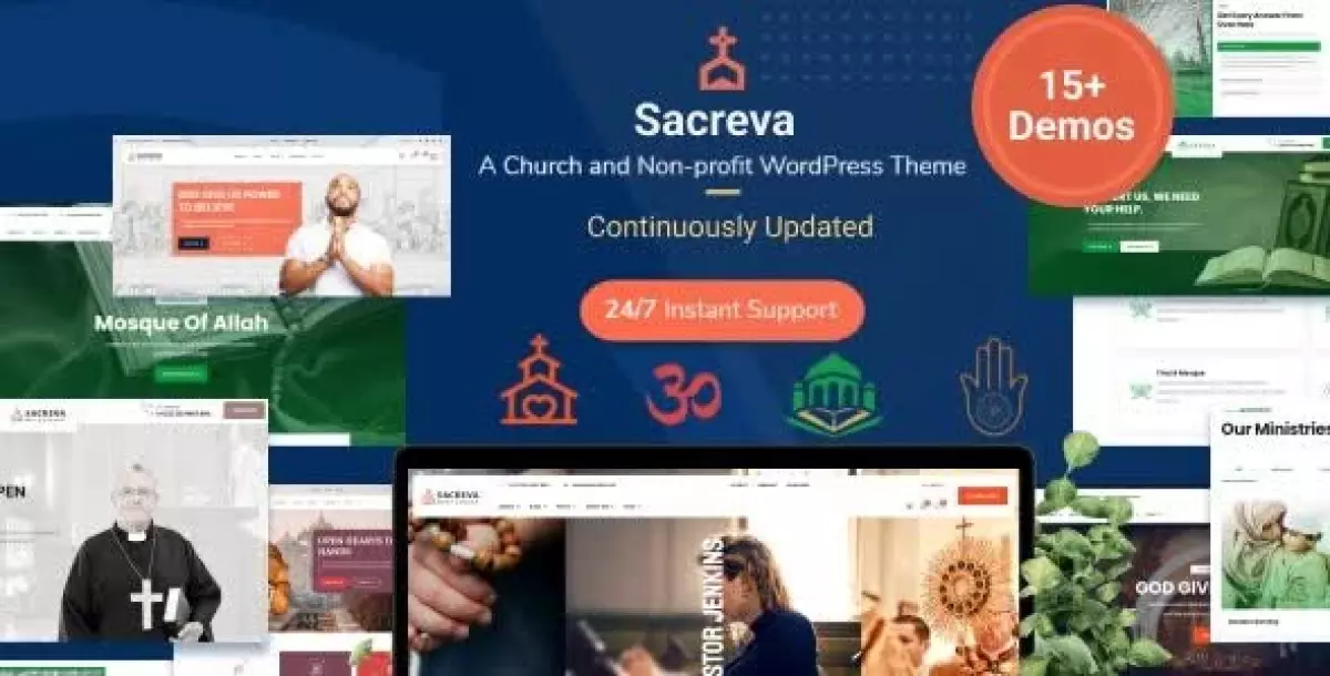 [WISH] Sacreva - Church WordPress