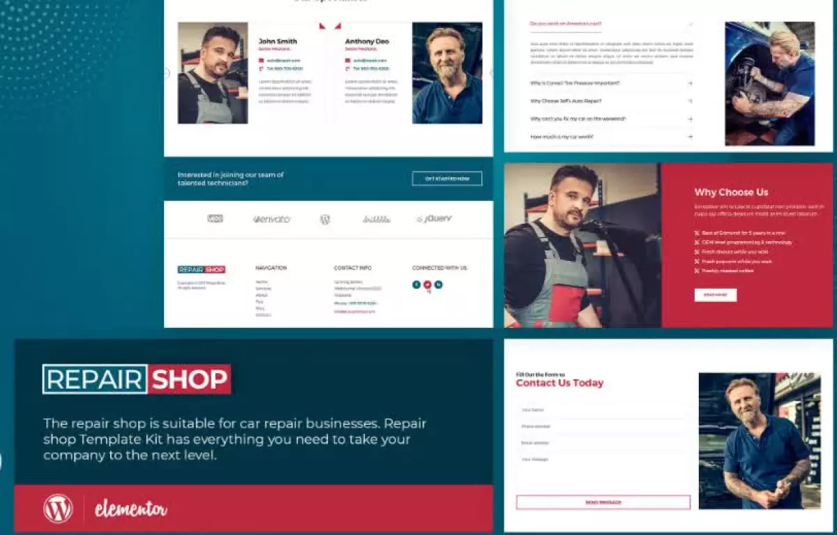 Repair Shop - Template