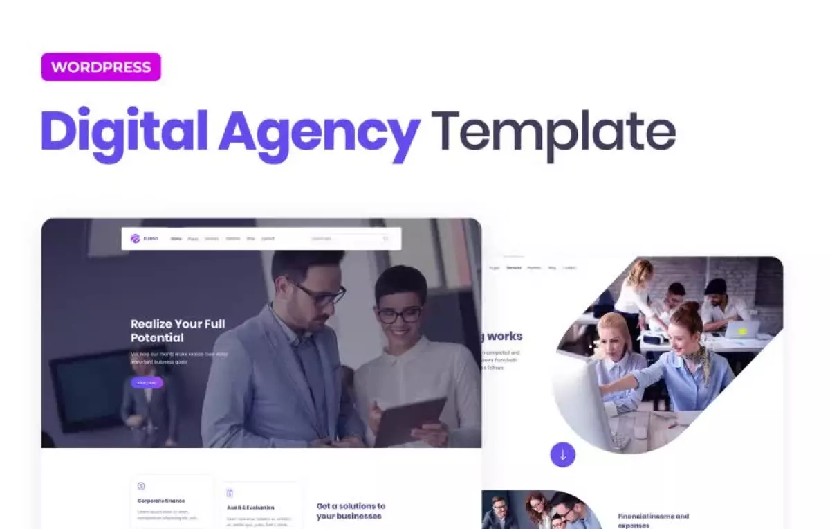 Elipso – Digital Agency Elementor Template Kit