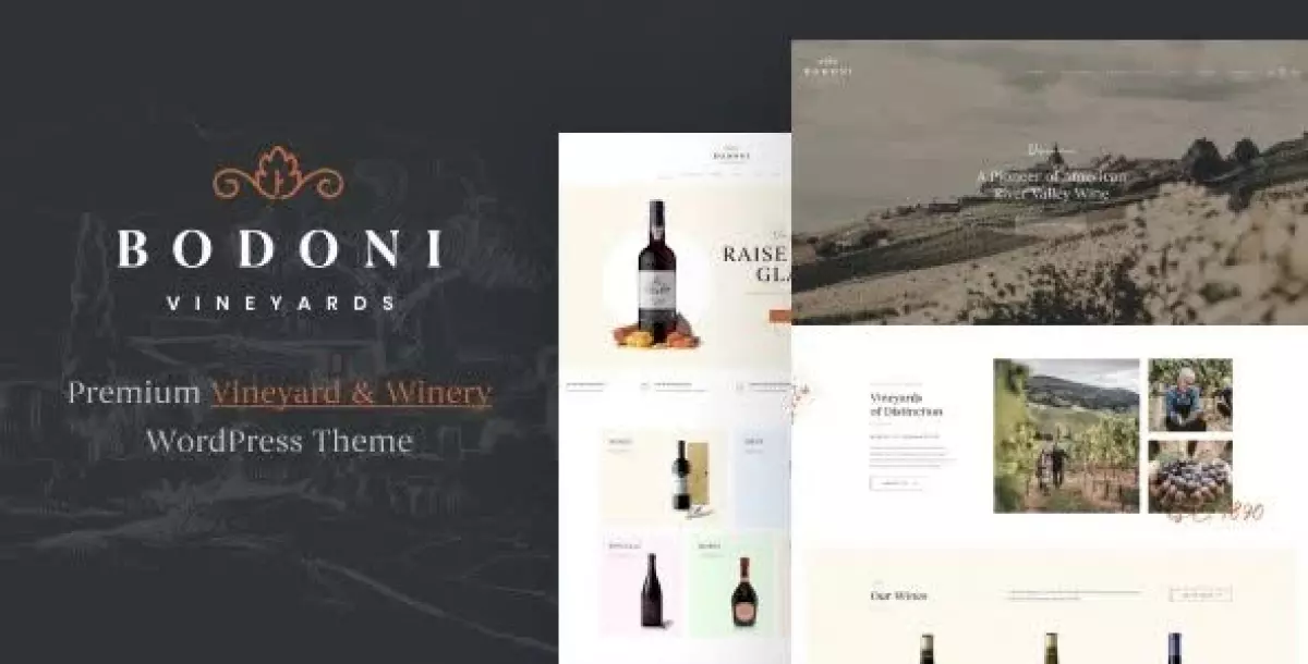 [WISH] Bodoni - Wine Shop &amp; Vineyard WooCommerce