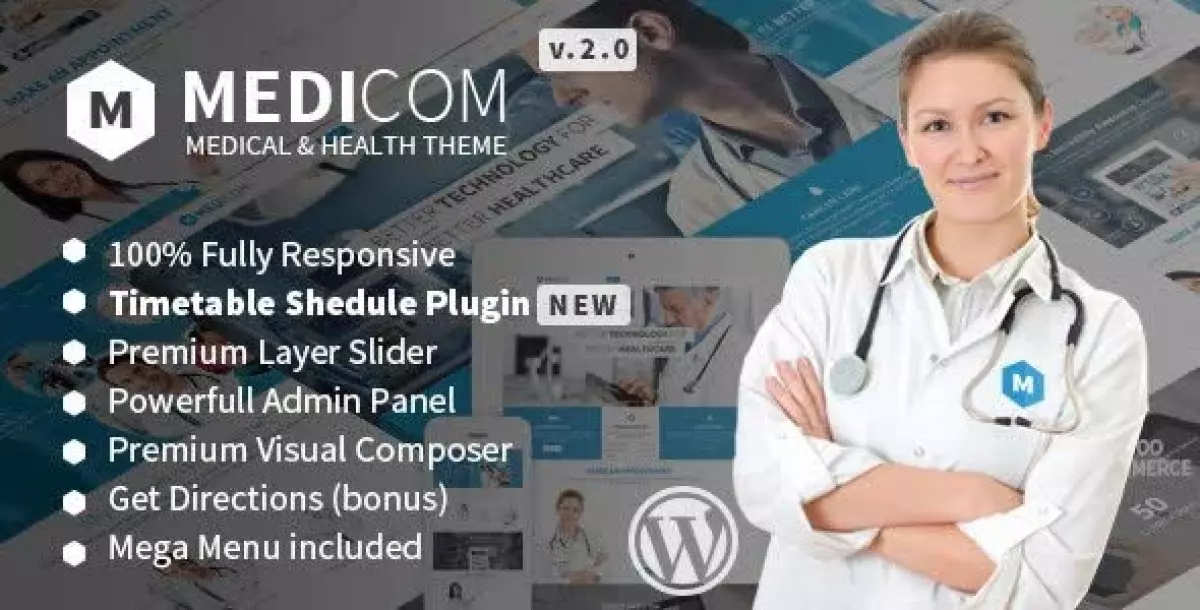 Medicom - Medical & Health Template