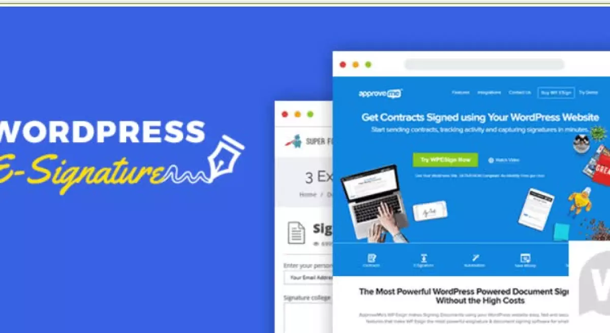 WP E-Signature – Digital Signature for WordPress [ApproveMe]