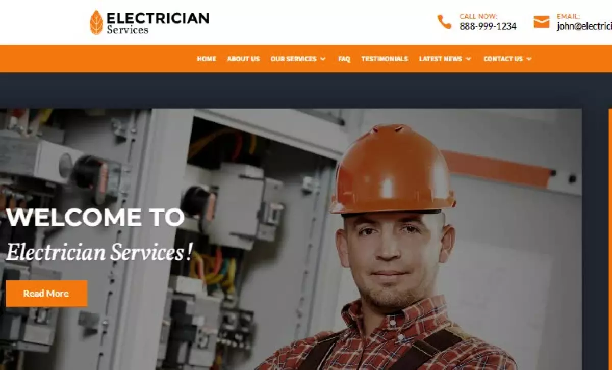 Divi Electrician – AGS Divi Child Theme