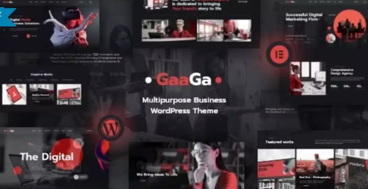 Gaaga - Creative Agency Theme