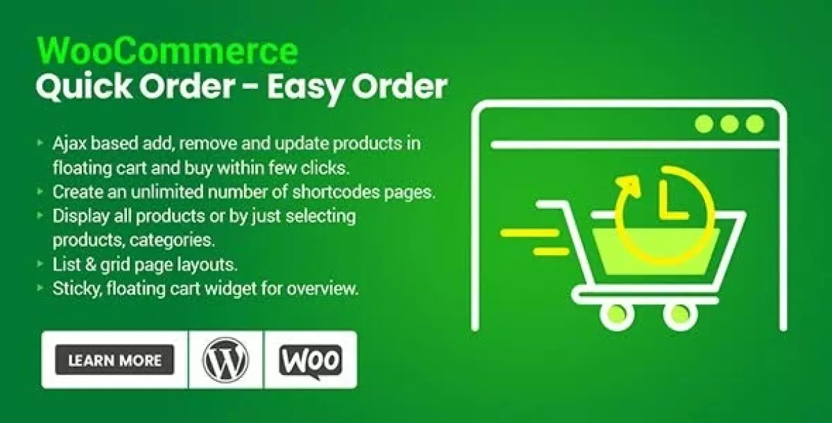 [WISH] WooCommerce Quick Order - Easy