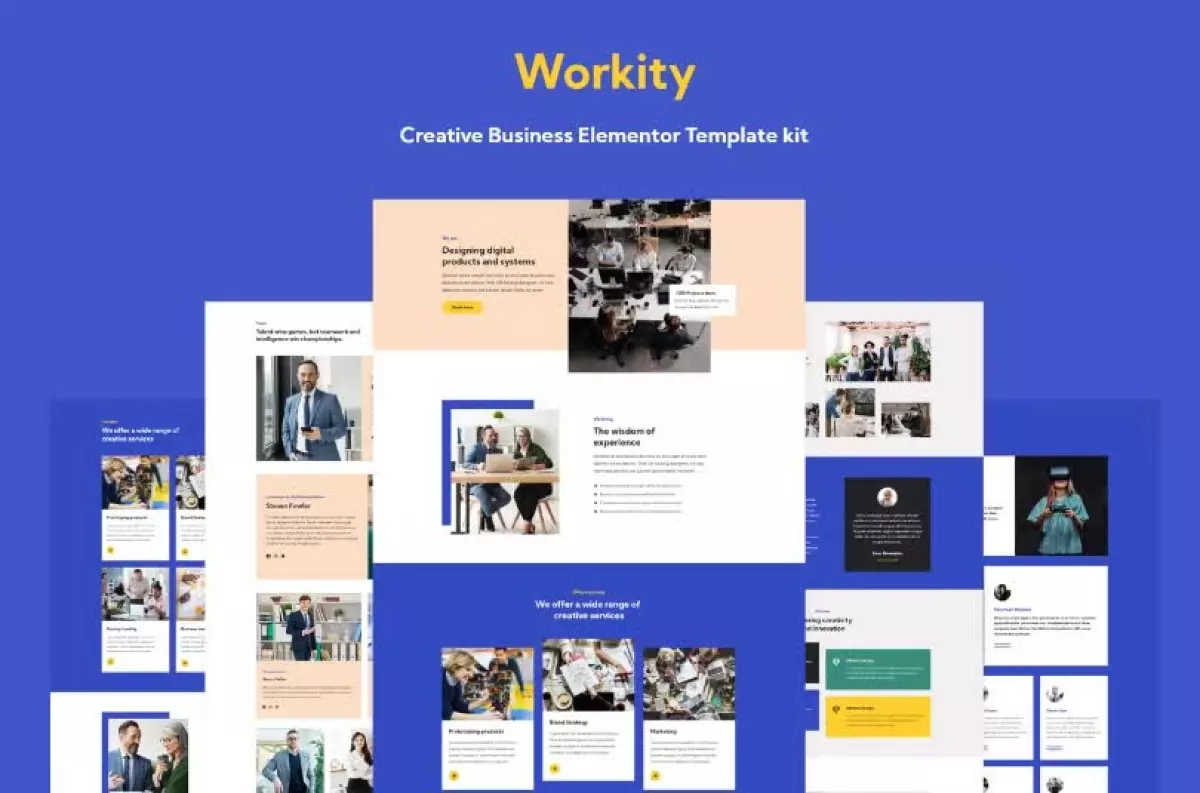 Workity- Creative Business Elementor Template