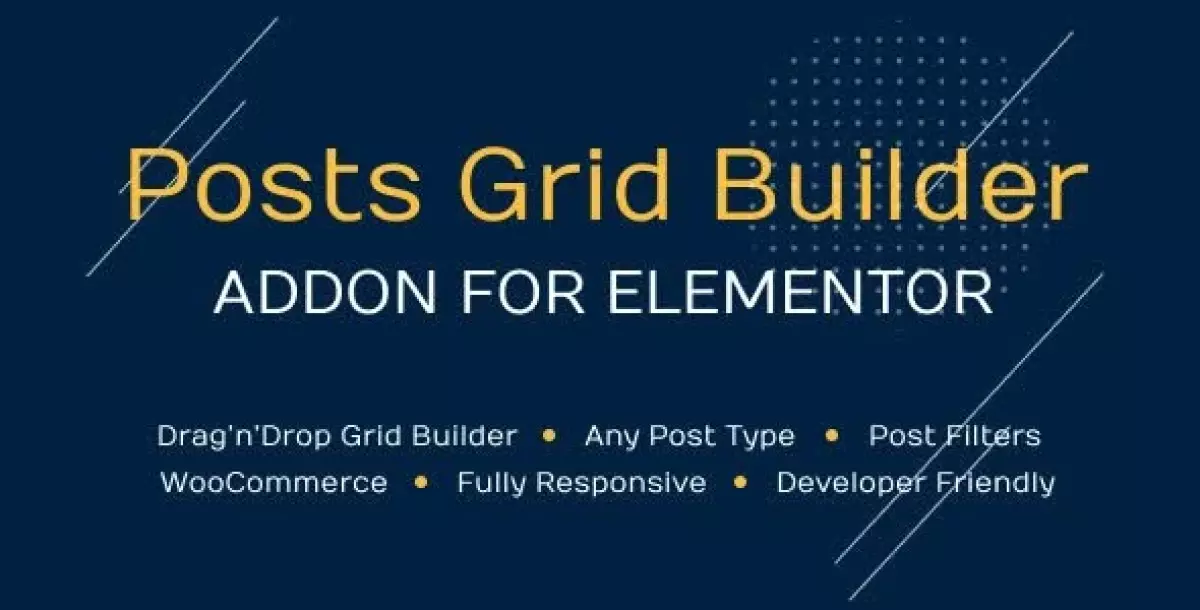 Posts Grid Builder for Elementor